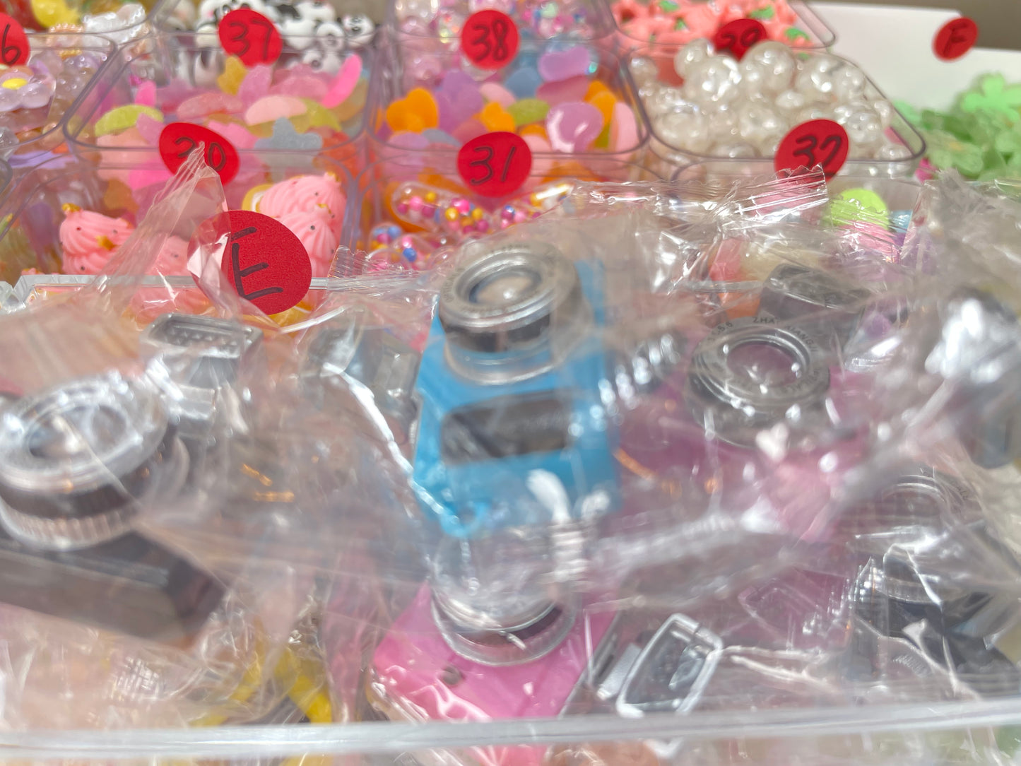 Medium Sized Charms! Coke Bottles, Boba Cups, Suitcase, Mini Camera!