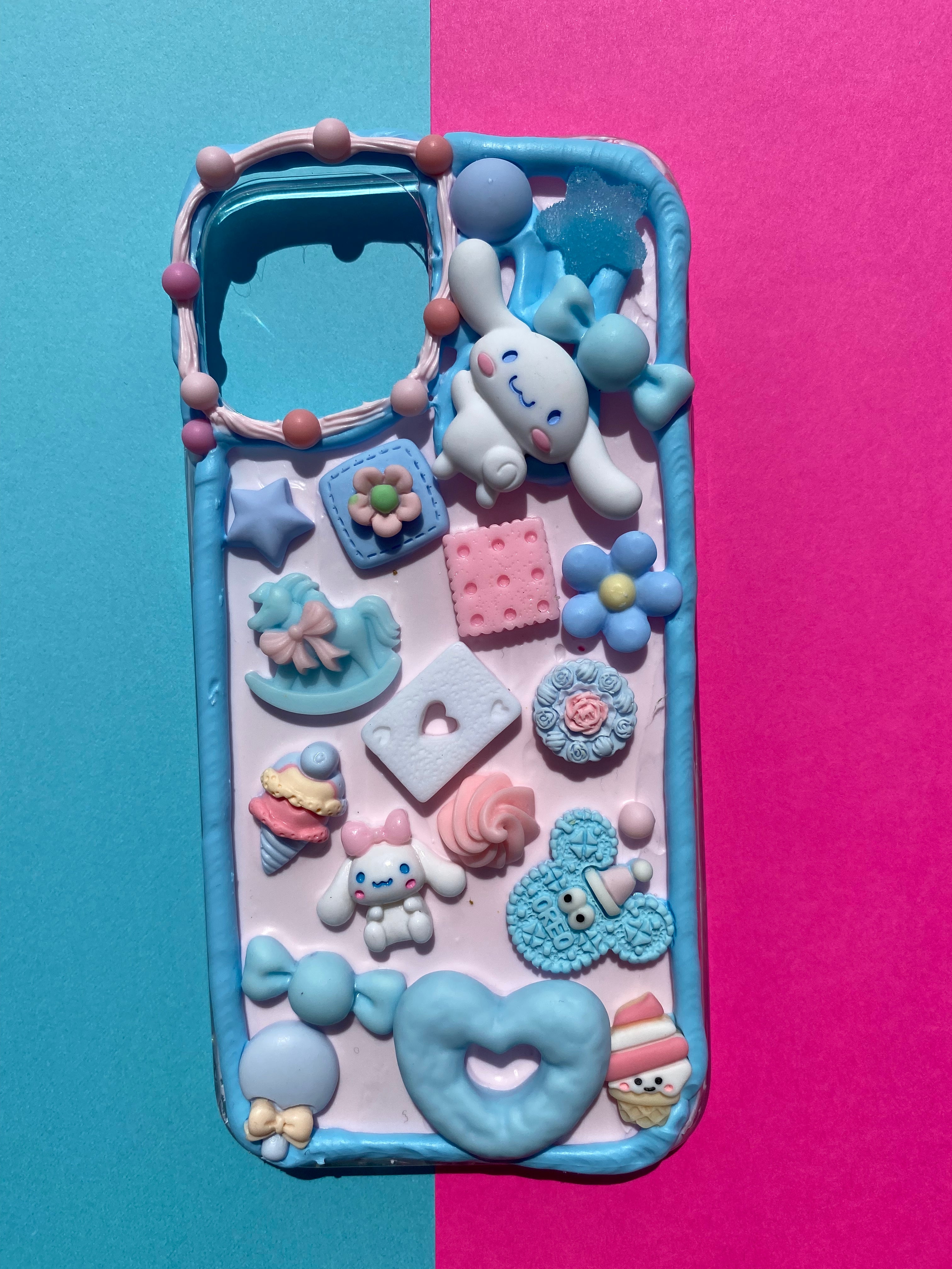 Custom Cream Phone Case BUY ONE GET ONE FREE DIY Deco Palace