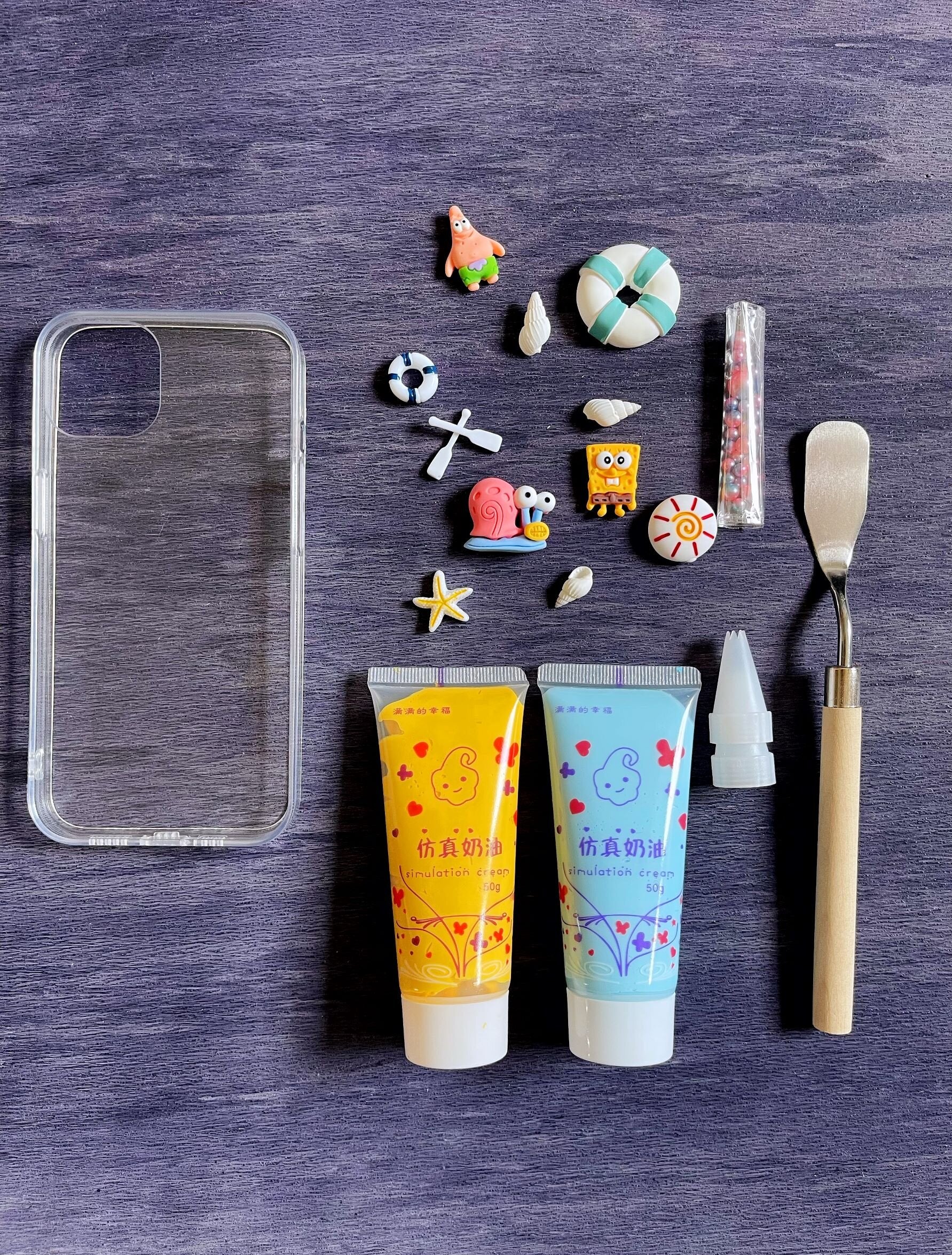 DIY Phone Case Cream Set DIY Deco Palace