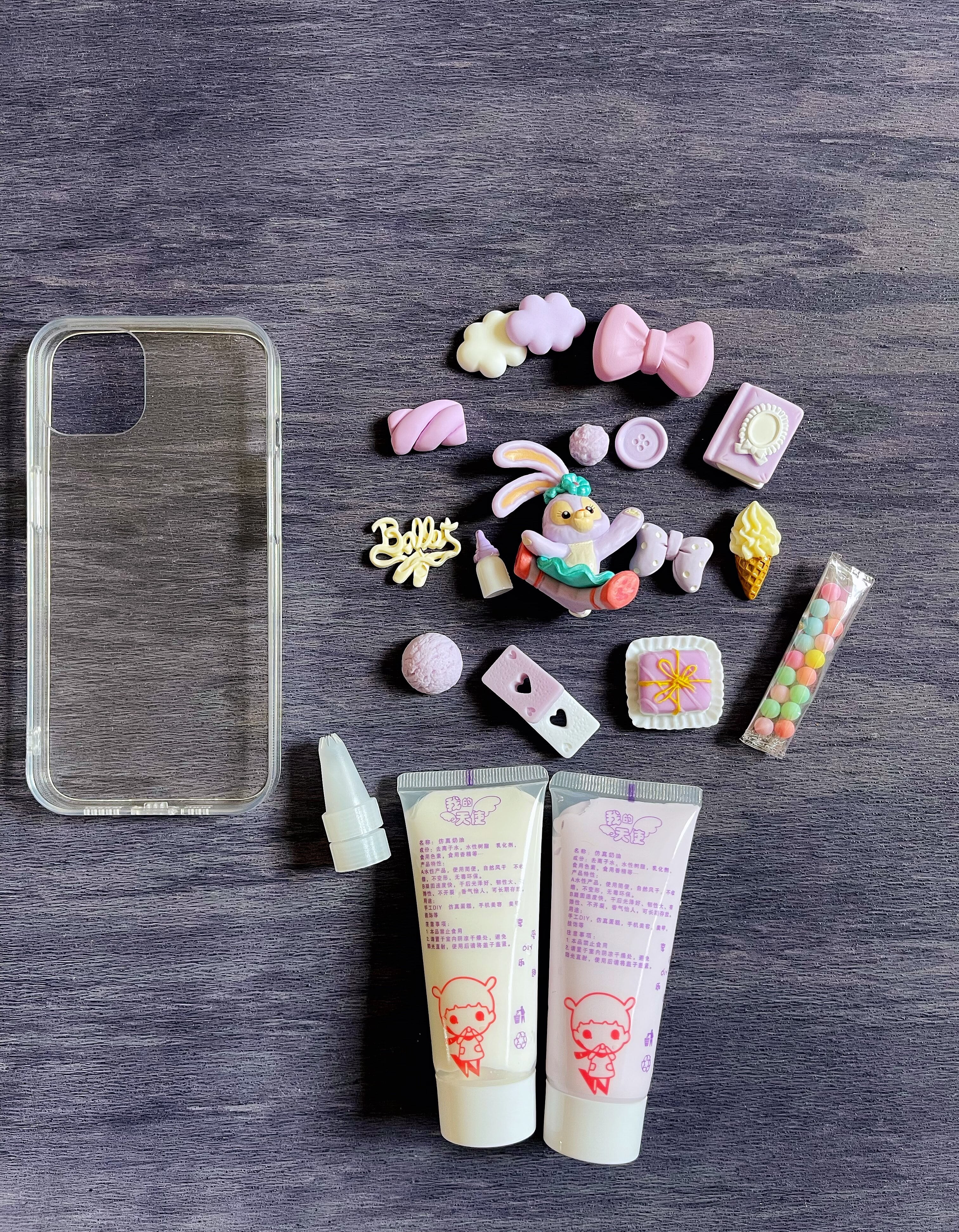 DIY Phone Case Cream Set DIY Deco Palace